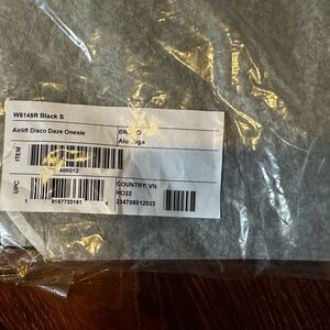 Alo yoga airlift disco daze onesie womens sz small